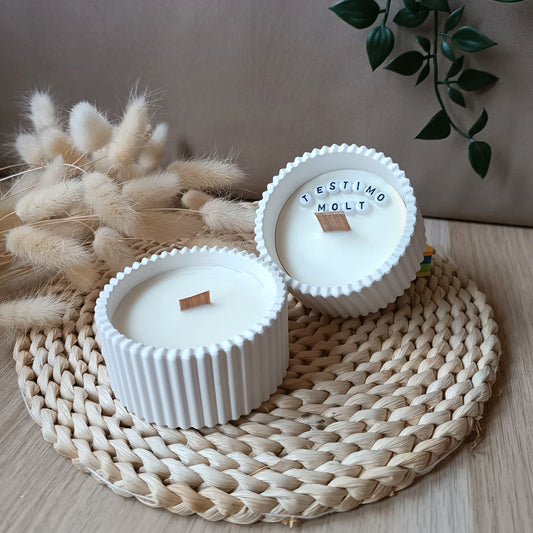 Espelma amb missatge ocult